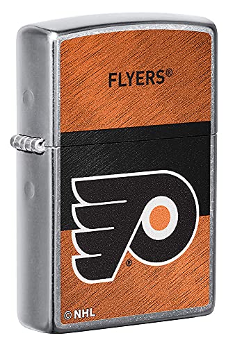 Philadelphia Flyers Zippo Pocket Lighter - Street Chrome