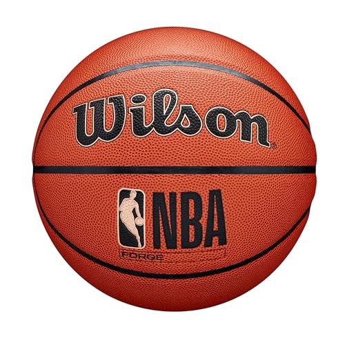 NBA Forge Indoor/Outdoor Basketball - Size 7 (29.5") - Brown
