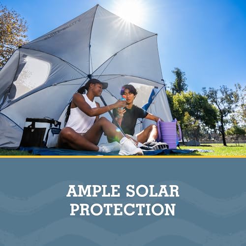 UPF 50+ Sport-Brella Premiere Umbrella Shelter - Bright Blue