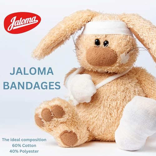 Elastic Bandage 1.97" - Comfortable Stretch Wraps, 6-Pack - White
