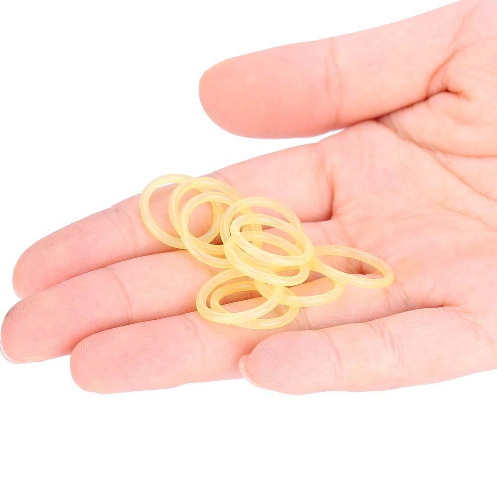 Polyurethane O-Rings, 10pcs 13.8, 1.9mm High Strength Polyurethane O-Rings for Paintball Gun CO2 Air Tank (Beige)