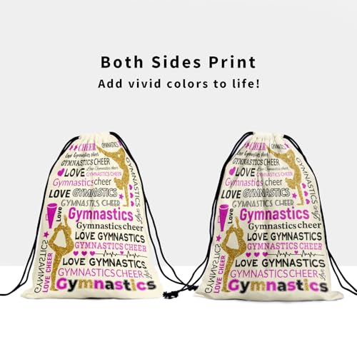 Gymnastics Grip Bag - Small Off-White 9.25" x 12"