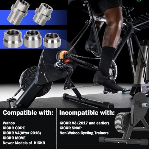 Thru Axle Adapter Kit for Wahoo KICKR Trainers - 12x142 & 12x148