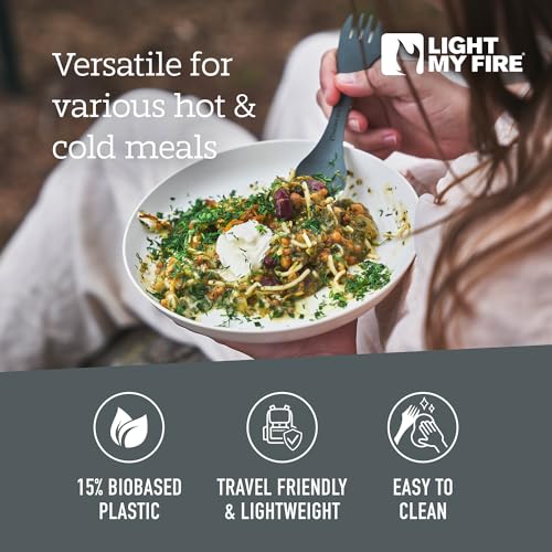 Light My Fire Spork Original 10-Pack 3-in-1 Camping Utensils - Multicolour
