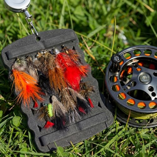 Fly Fishing Foam Patch with Retractable Buckle - 2 Pack, Simple Design