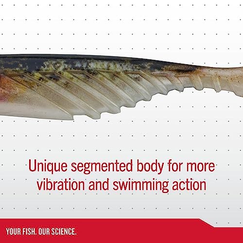 PowerBait Ripple Shad Soft Plastic Swimbait - HD Gizzard Shad, 3 1/2"