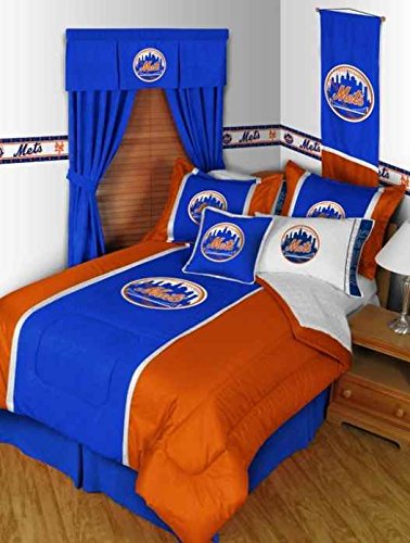 New York Mets Vinyl Wall Border - Peel and Stick, 5"H x 15'L