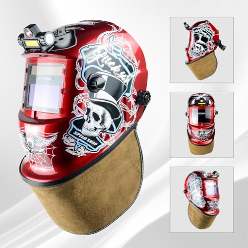 TRQWH Welding Helmet Bib Cover Extended Split Wrap-Around Helmet Back Cover with Press Fit Seal, for Most Welding Helmets (TRQ-WHNPWB)