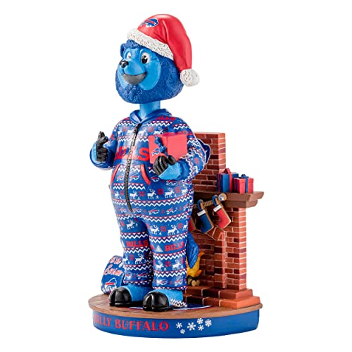 Buffalo Bills Holiday Bobblehead - NFL Team Mascot Figure