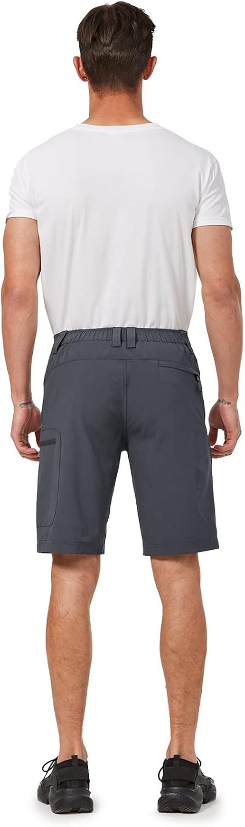 Hiauspor Men's Hiking Cargo Shorts - Quick Dry, Lightweight & Waterproof | 9"/10" with 6 Pockets