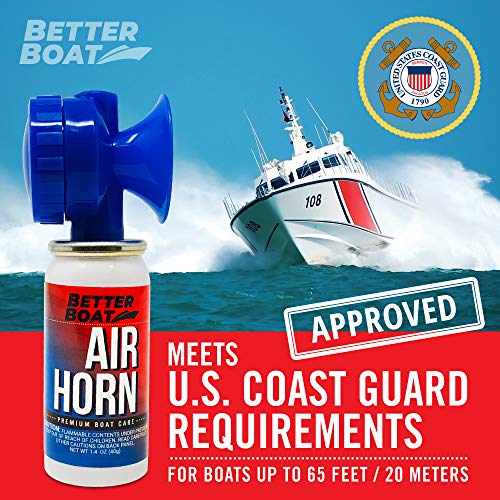 120 dB Air Horn - Compact Emergency Signal for Boating & Outdoor Safety
