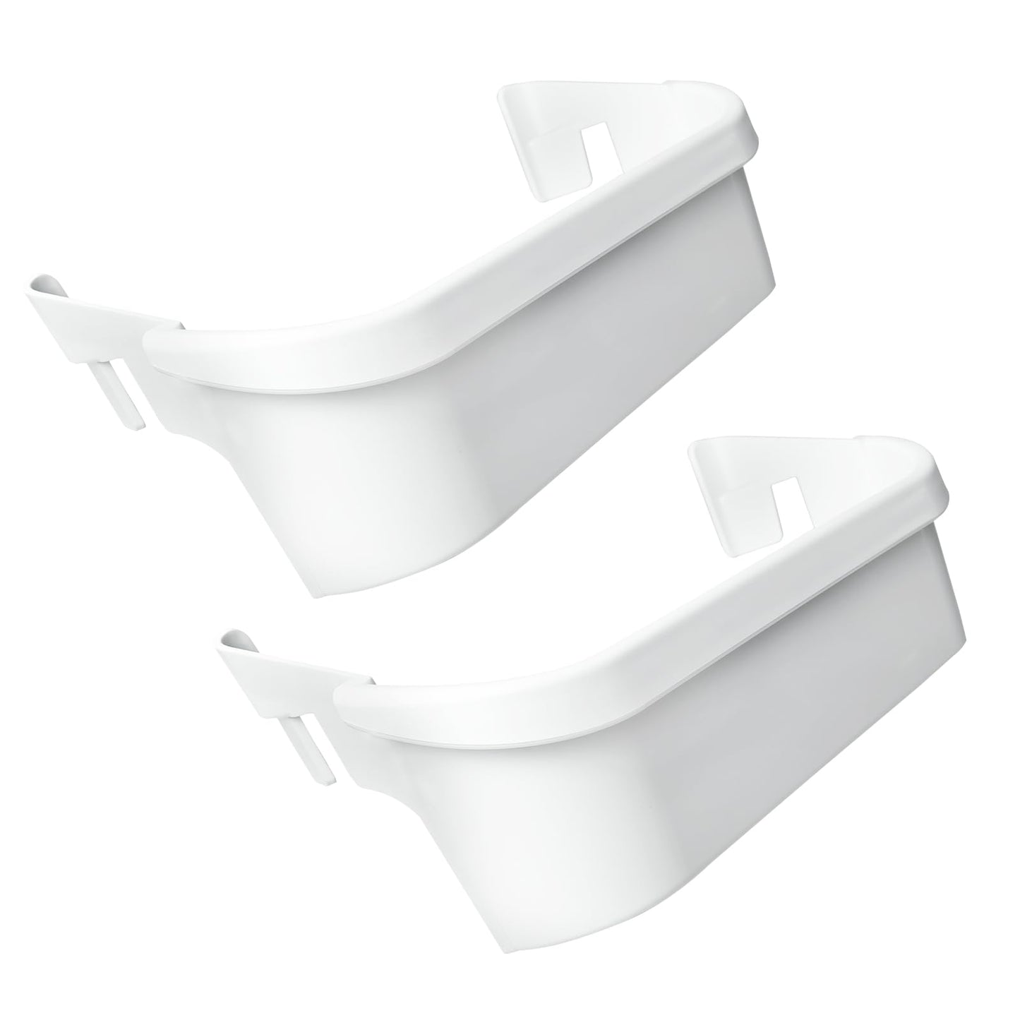 UPGRADED 2 PACK 240351601 Refrigerator Freezer Door Bin Compatible with Frigidaire Kenmore Door Shelf Replace 240351600, 240351607
