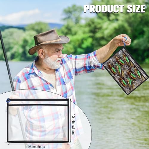 Large Water Resistant Fishing Tackle Storage Bag - 2 Pcs