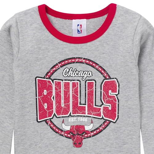 Baby NBA Snug Fit Cotton Pajama Set - Chicago Bulls - 18 Months