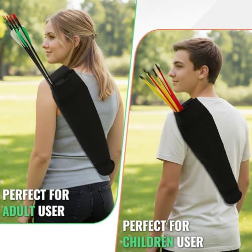 Adjustable Archery Quiver - Lightweight Foldable Arrow Holder