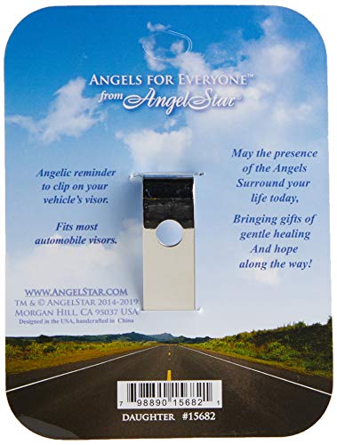 Angel-Inspired Unisex Visor Clip - Gray