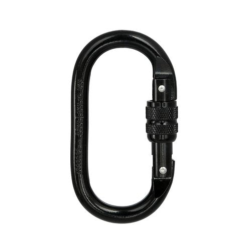 Heavy Duty Locking Climbing Carabiner Clip CE Rated 25 kN 5600 LB Rugged Terrain Approved Industrial Strength Twist Lock Carabiners Clips for Rigging, Ropes, Hammocks, Camping