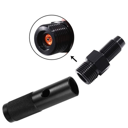 HMKUGO 12g Co2 Quick Change Adapter, Cartridges Holder Capsule Adapter with 88g or 90g Capsule Threads Dioxide Cylinder Bottle