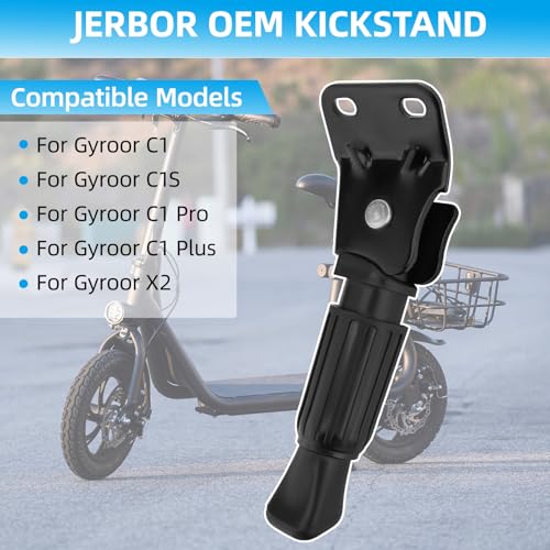 Heavy Duty Aluminum E-Scooter Kickstand for Gyroor C1 C1S C1 Pro X2