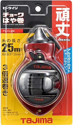 Tajima CR201RD Chalk Rite Standard Black 25M - Professional Chalk for Marking