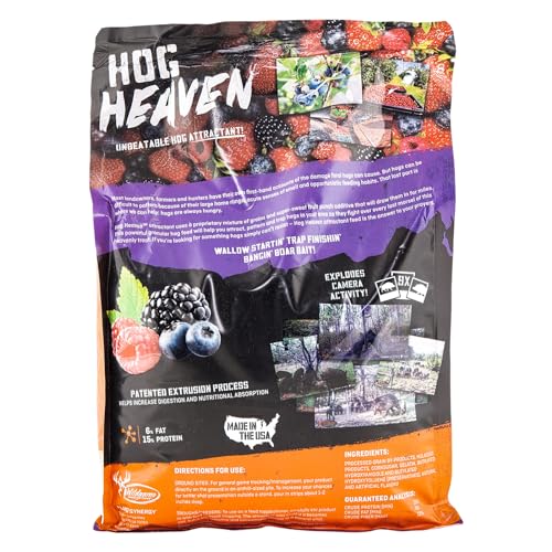 Hog Heaven Hunting Attractant - 5lb Berry-Flavored Granular Feed