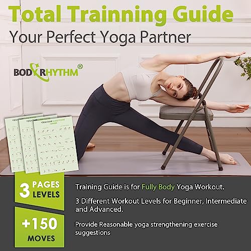 Yoga Auxiliary Chair with Lumbar Support - Grey