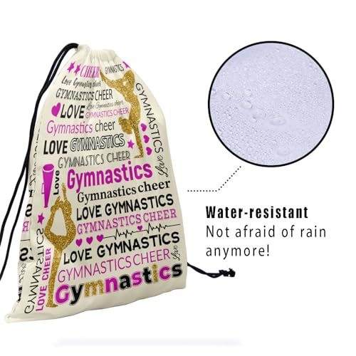 Gymnastics Grip Bag - Small Off-White 9.25" x 12"