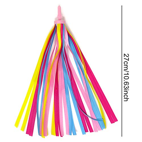 Colorful Bike and Scooter Handlebar Streamers - 1 Pair