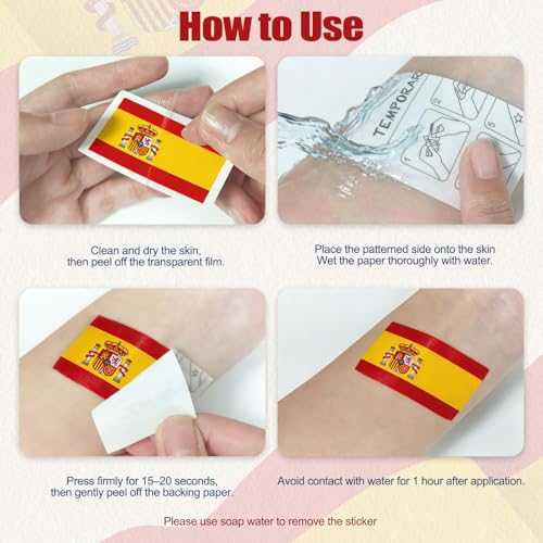 Spain Soccer Supporter Kit - 10-Piece Fan Set with Flag & Accessories