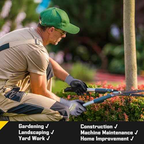 COOLJOB 12 Pairs Safety Work Gloves Microfoam Nitrile Rubber Coated, Seamless Knit Nylon Gloves with Full Fingers Touchscreen, Grip Nitrile Dipped, Ideal for Warehouse, Home Improvement, Grey Medium