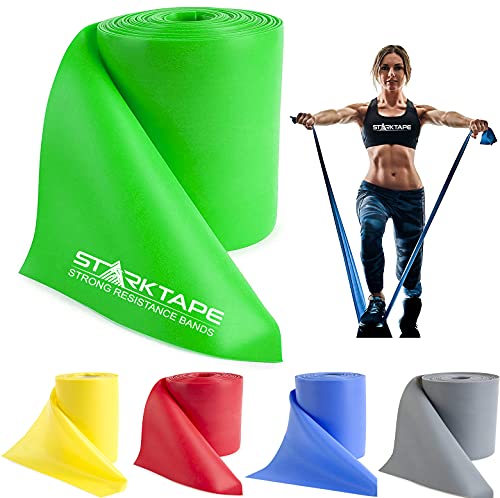 50 Yards Medium Resistance Bands - Latex-Free Elastic Roll