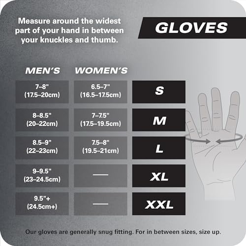 Durable Half Finger Weightlifting Gloves - X-Large Black