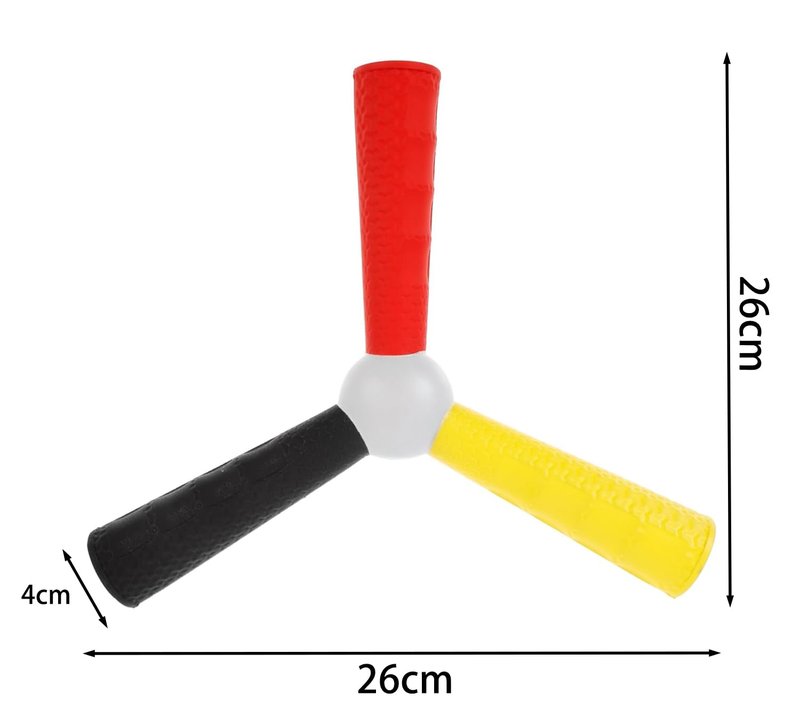QINCLEARSA Reaction Training Stick Hand Eye Coordination Training Tool Responsive Catch Trainer Improves Eye Focus Training Tricolor Handle Stick High Elastic Eva
