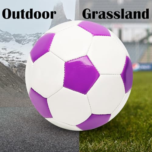 Pink Soccer Ball Size 5 for Kids & Adults with Pump & Needle - Practice & Training