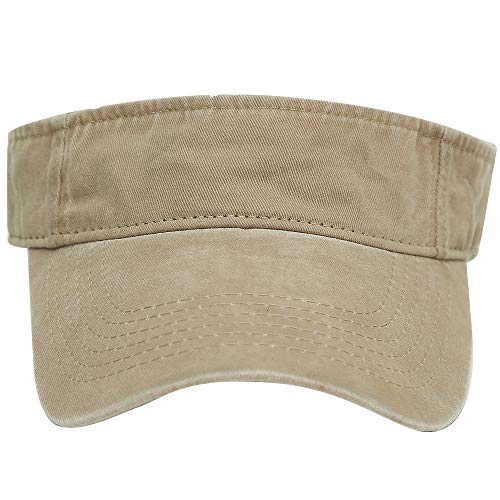 Sport Sun Visor Hats Cotton Ball Caps Empty Top Baseball Cap for Men