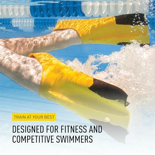 FINIS Z2 Gold Swim Fins for Men and Women, Natural Rubber, Size 8.5-10 / 9.5-11