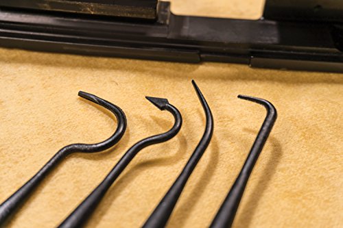Gun Cleaning Picks Set - 4 Pack Polymer with Shaped Ends