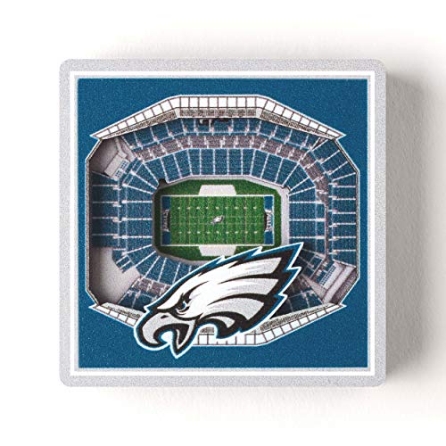 Philadelphia Eagles 3D StadiumView Magnet - Team Colors