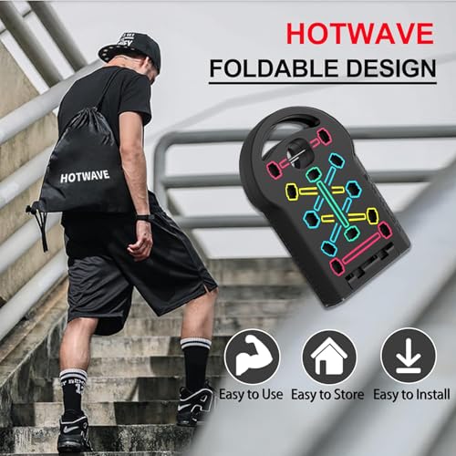 Portable Push Up Board - 20-in-1 Multifunctional Strength Training Equipment