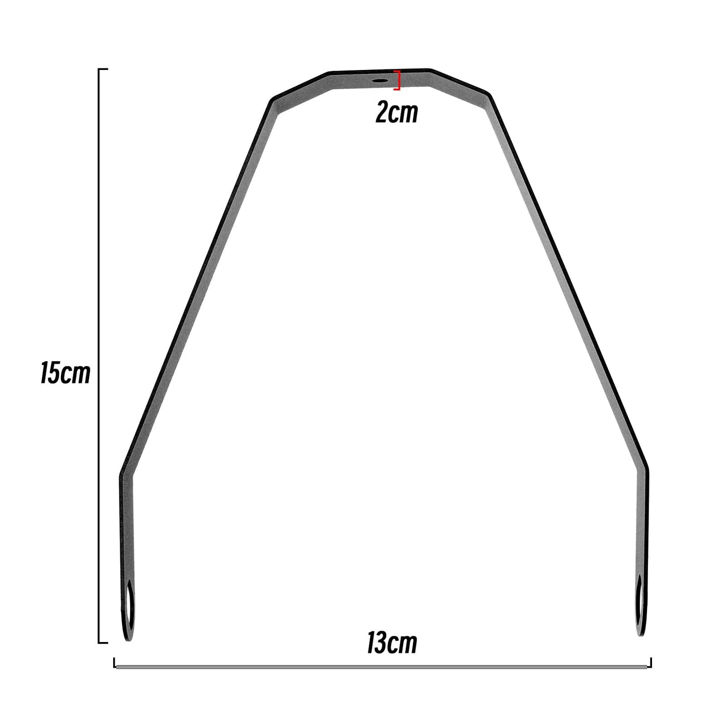2Pcs Rear Fender Bracket with Screws Compatible with Ninebot Max G30 Electric Scooter Rear Fender Bracket Electric Scooter Rear Mudguard Support