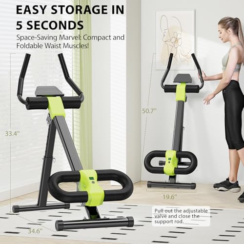 Ab Workout Machine for Home Gym - Adjustable & Ergonomic Design