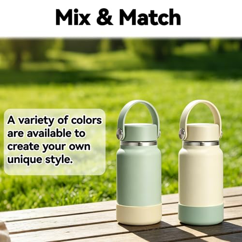 Silicone Protective Boot for 12oz and 20oz Water Bottles - Black