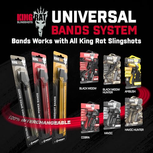 Barnett Double-X Tapered Slingshot Band 14.75 x 3 x 0.8 inches Grey Replacement