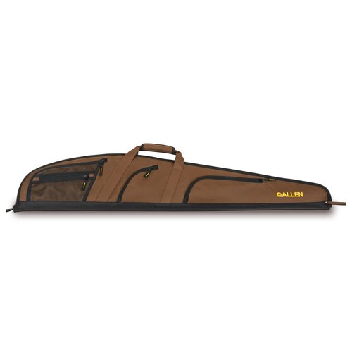 Allen Company Daytona Soft Shotgun Case (52") Soft Gun Case - Mocha Brown - Foam Padding - Heavy Duty Fabric - 4 External Pockets - Easy to Carry - Gun Bag - Shotgun Accessories - Hunting Accessories
