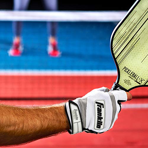 Adult Pickleball Gloves - Right Hand - Large - White