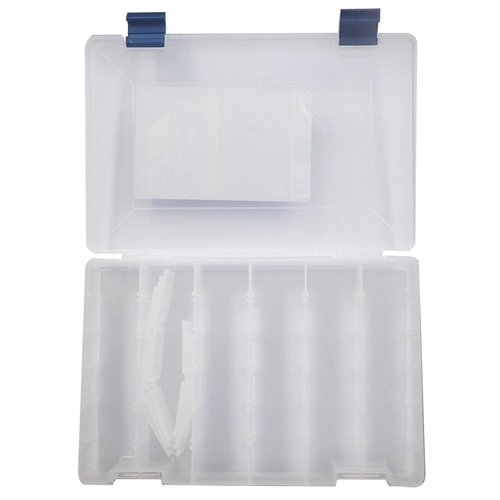 Plano Molding 23600-01 Stowaway with Adjustable Dividers, White (PLA-2360001)