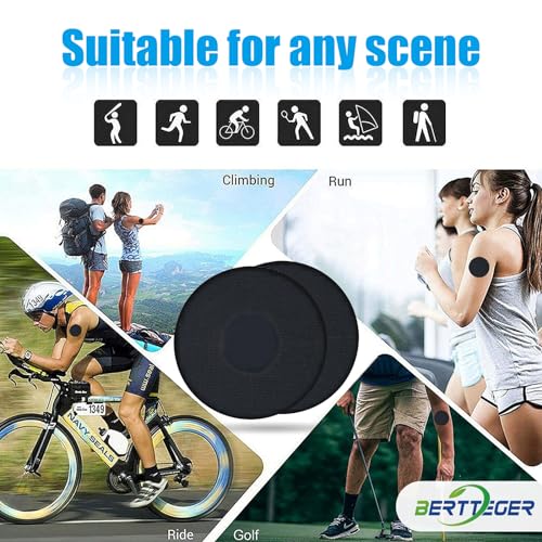 30pcs Waterproof Adhesive Patches for G7 Sensor - Black