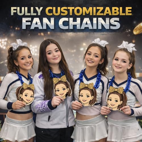 Custom Hype Chain with Team Logo - Personalized Championship Necklace