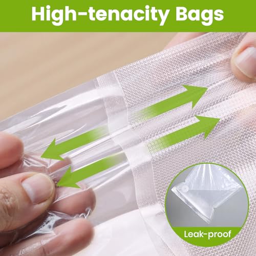 FEPPO Clear Vacuum Sealer Bags 30 Pack (M+L Sizes) Food Storage & Freshness