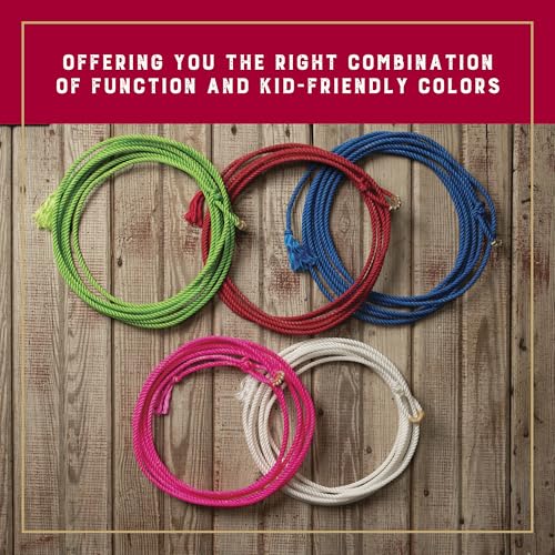 Kids Lasso Rope - Waxed Nylon 5/16" x 20" - Natural Color